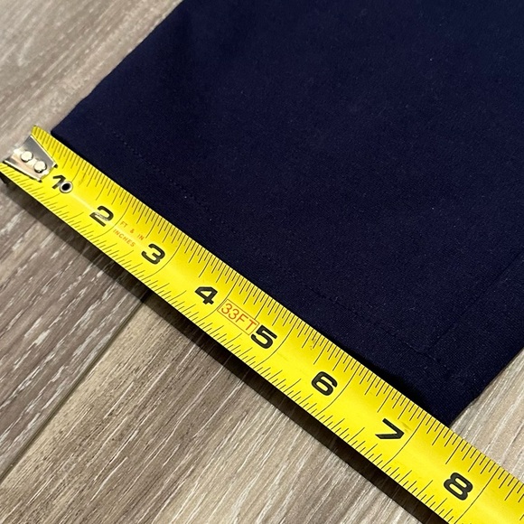 ❤️Chico's Women’s Size 1.5 Deep Blue Knit Pants - Picture 5 of 6